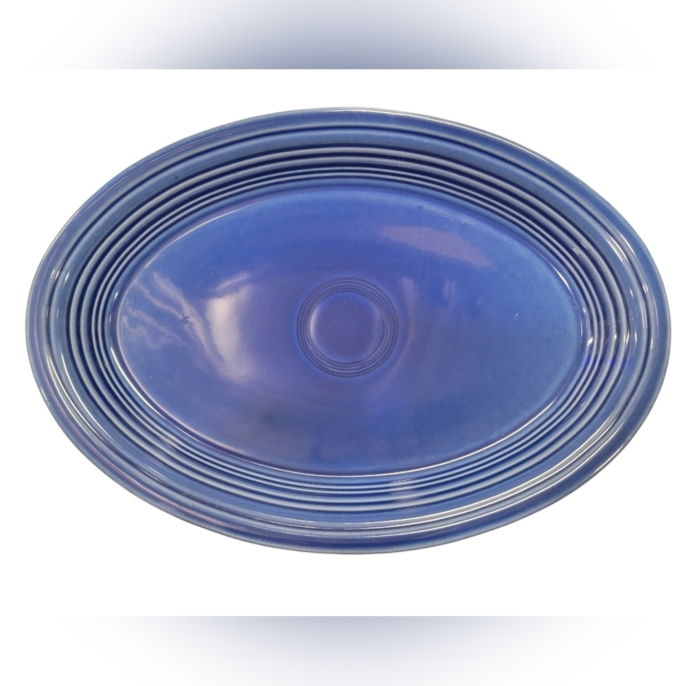 Fiesta Large Oval Serving Platter Sapphire